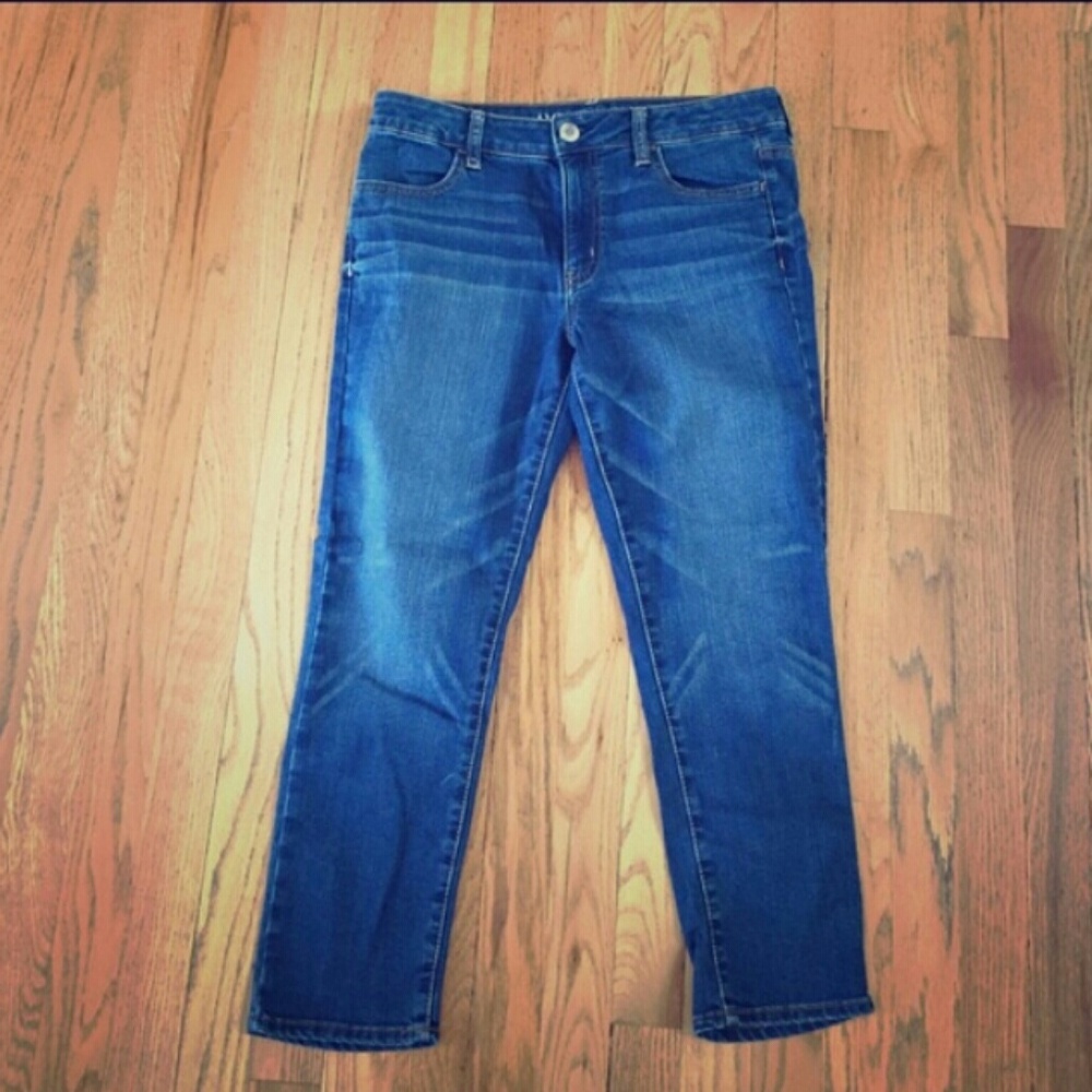 American eagle crop jeans