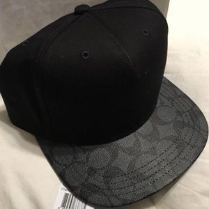 Coach adjustable Flatbill hat