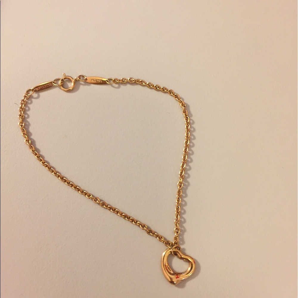 Tiffany & Co. Elsa Peretti Open Heart Bracelet