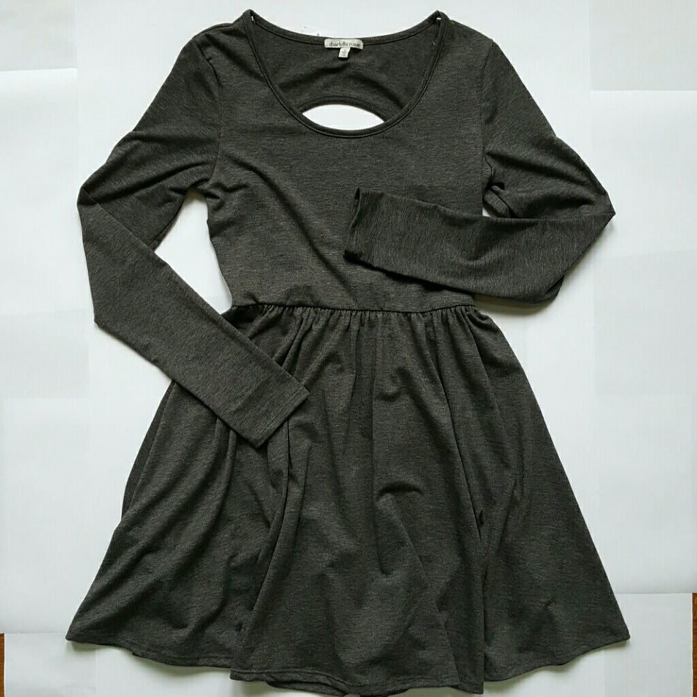 CR Open Back Skater Dress