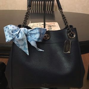 AMAZING PRICE! !!! COACH EDIE NWT &  COACH SCARF!