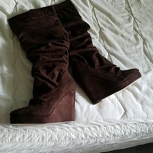 Knee high boots