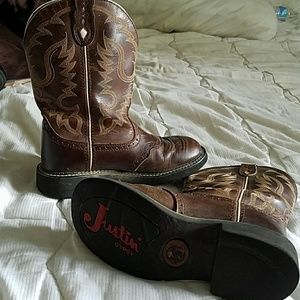 Justin cowgirl boots