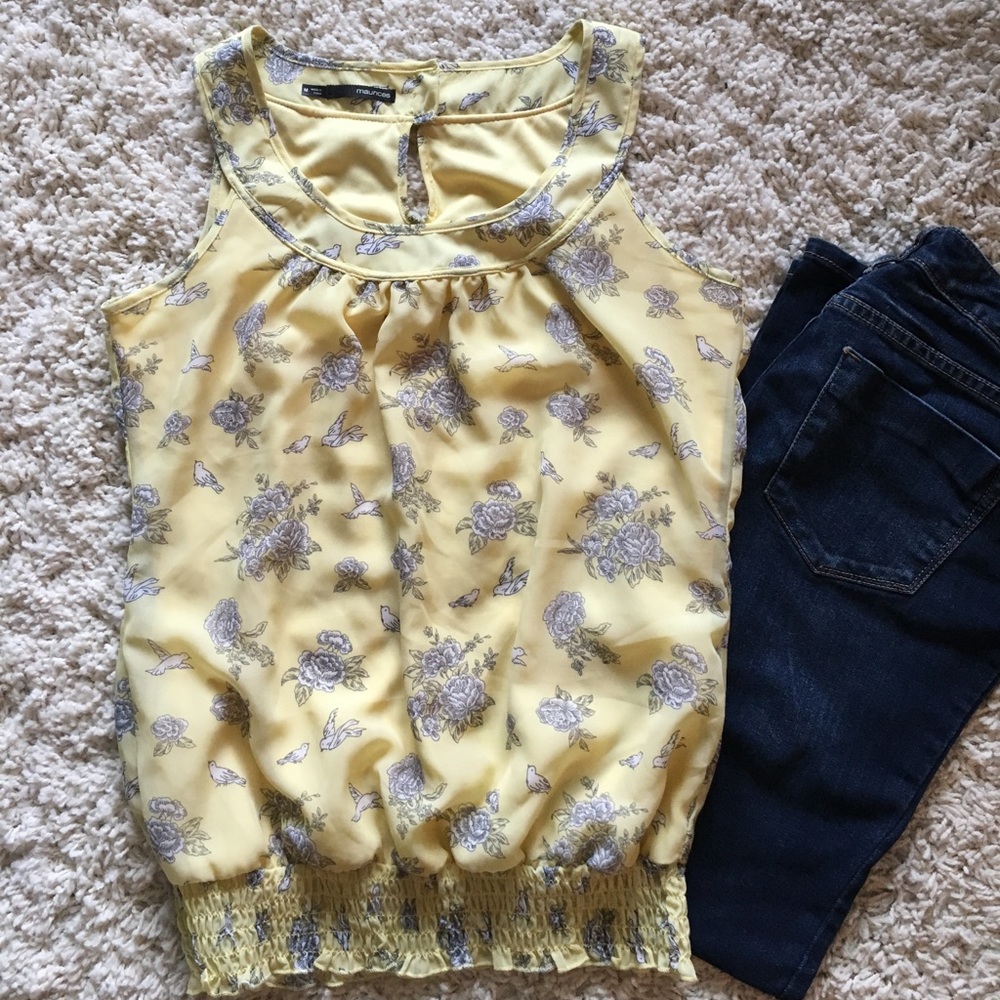 Maurices Blouse with Scoop Neck