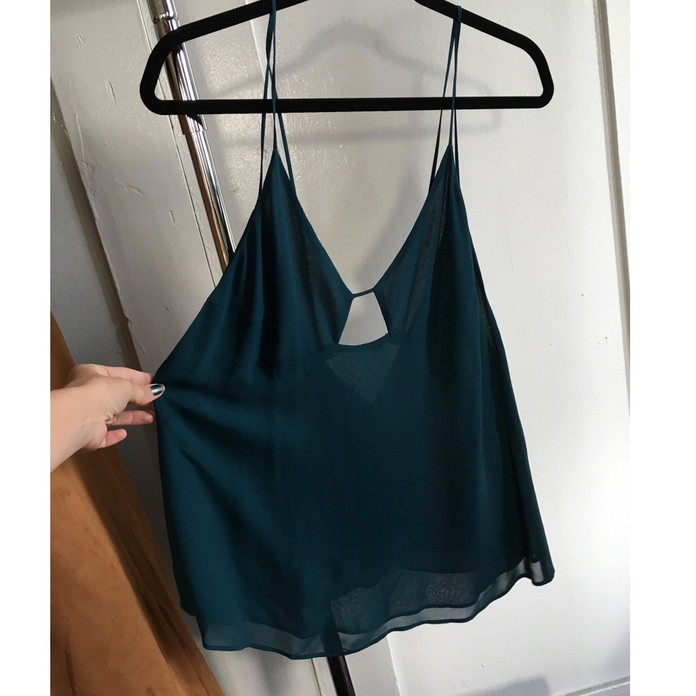 NWT Reformation size Medium turquoise top tank