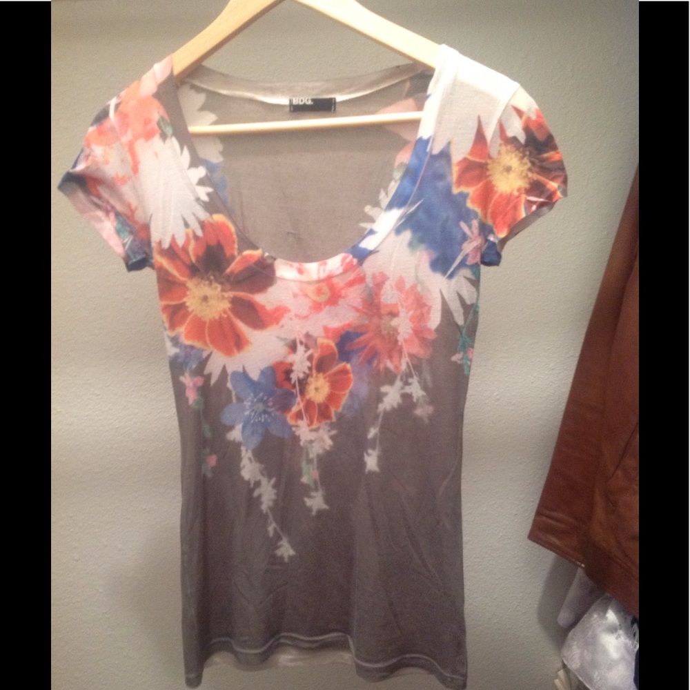 Printed floral scoop neck from Urban Outfitters