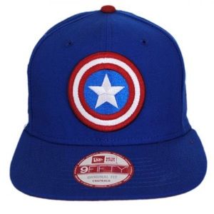 New Era 9Fifty Marvel Captain America Snapback Hat