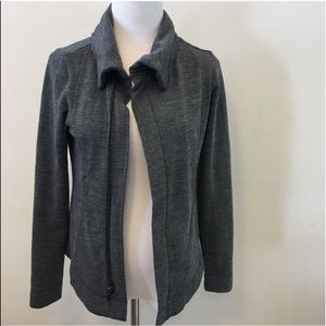 SmartWool Gray Spring Lightweight Zip Up Jacket