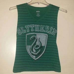Slytherin emblem Harry potter tank top
