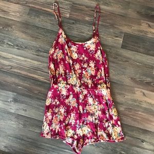 Forever 21 Floral Romper