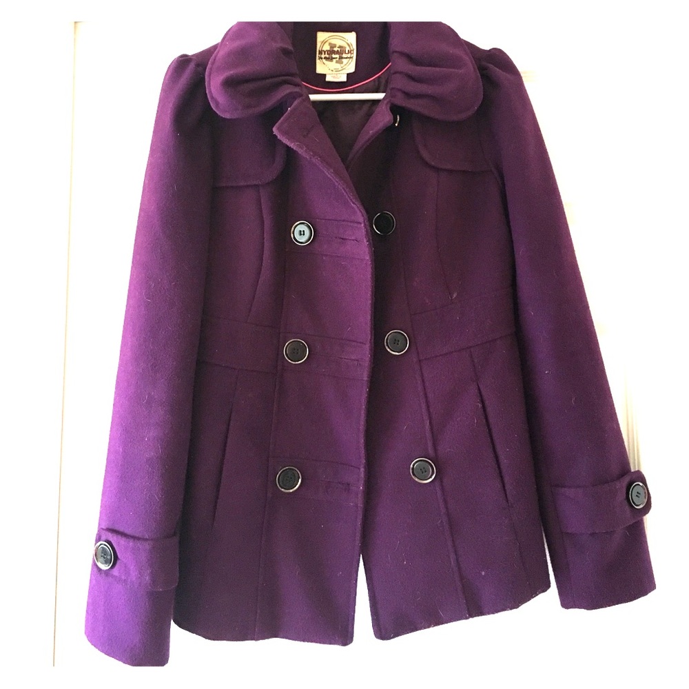 Purple Peacoat
