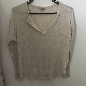 Lightweight Charlotte Russe cream sweater