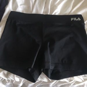 Black running spandex