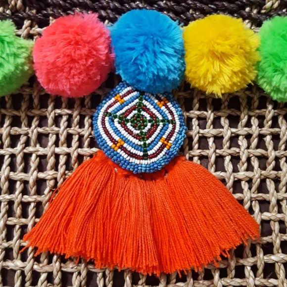 🚫🚫SOLD🚫🚫NEW! MARKET/FESTIVA HAND BAG! - Picture 3 of 5