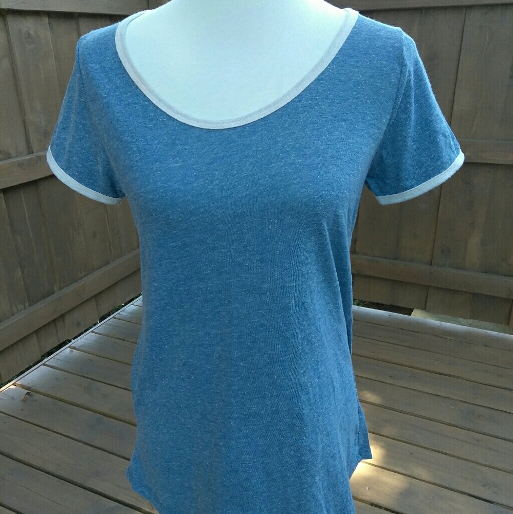 Blue Lula Roe top