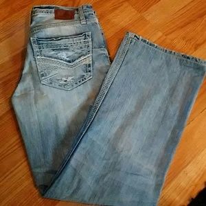 Mens Buckle Tyler Jeans