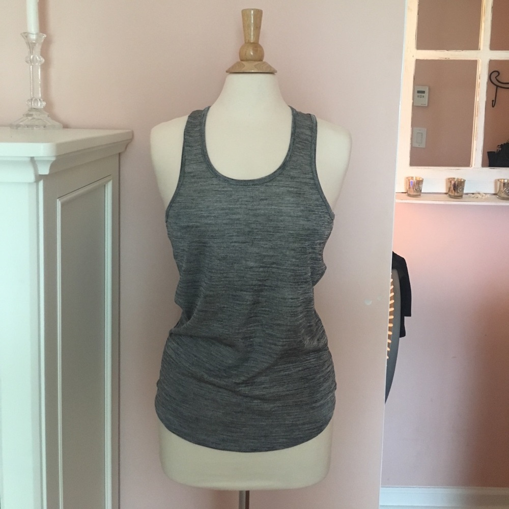 Stretchy Spandex Blend Racerback Tank