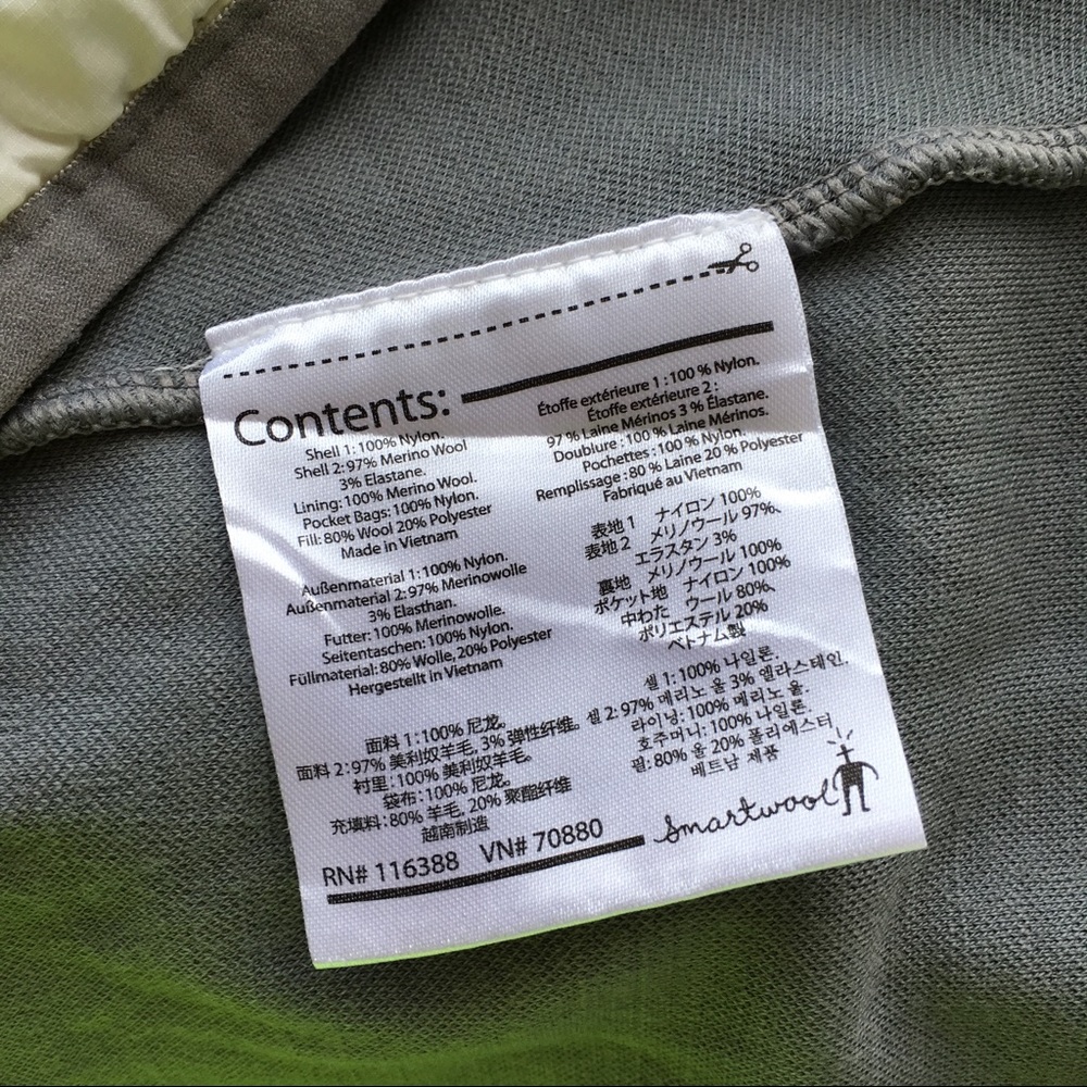 Smartwool Women's zip Up Jacket size L - Picture 7 of 7