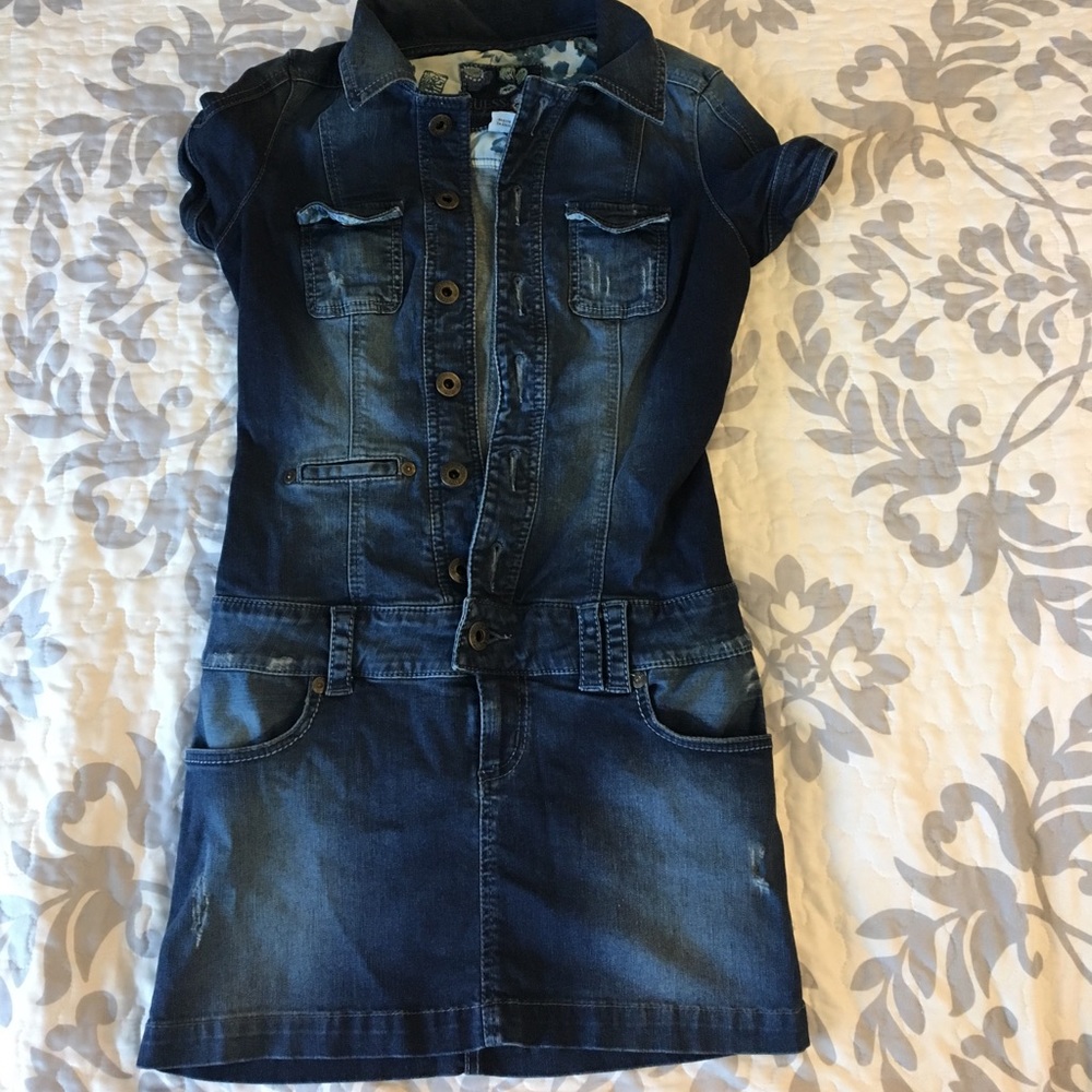 Denim dress