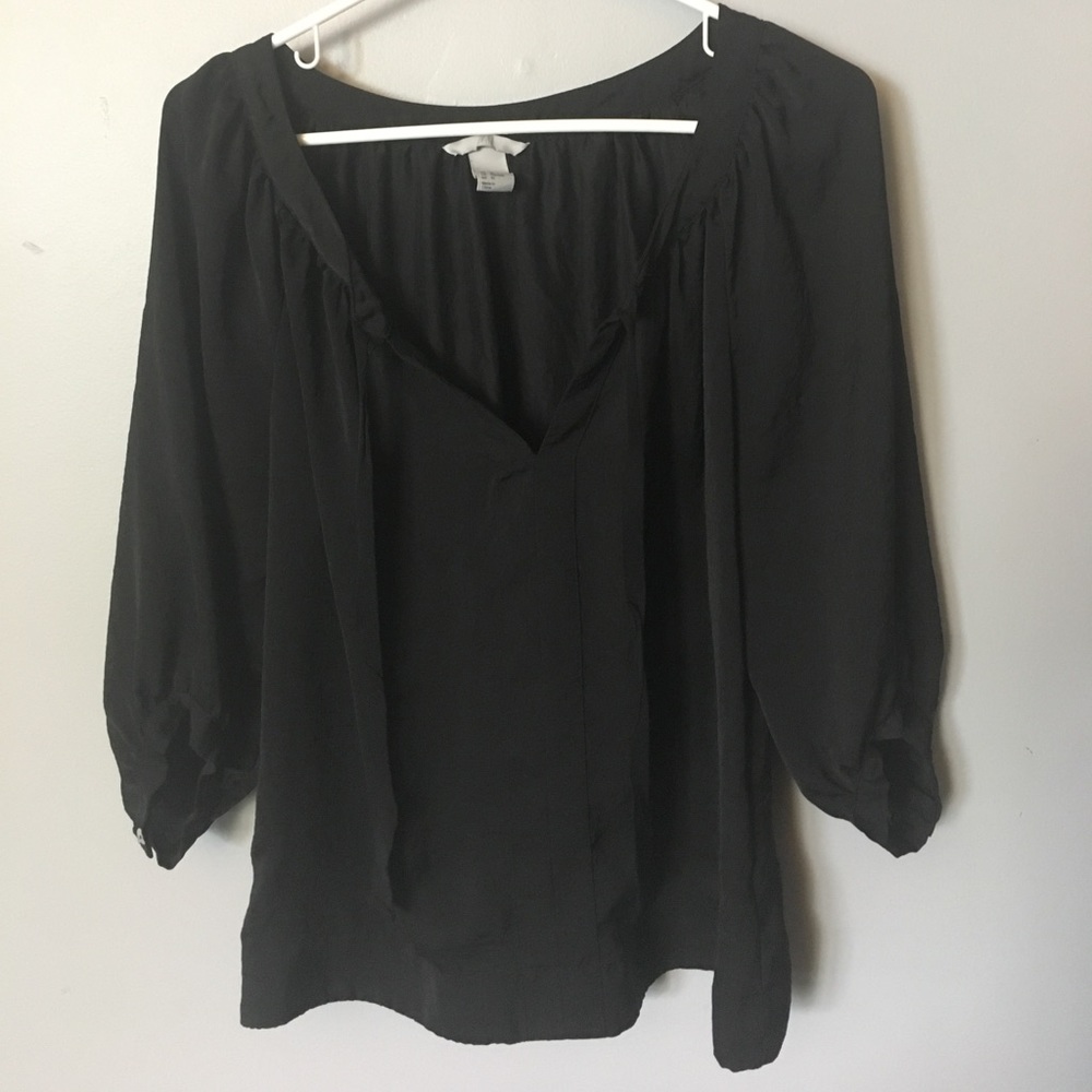 H&M Black Blouse