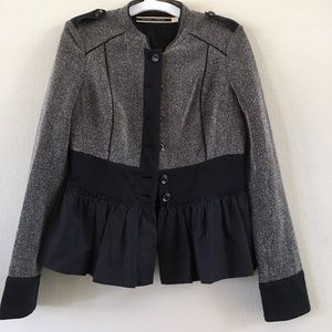 Anthropologie "Thatcher" Jacket with peplum