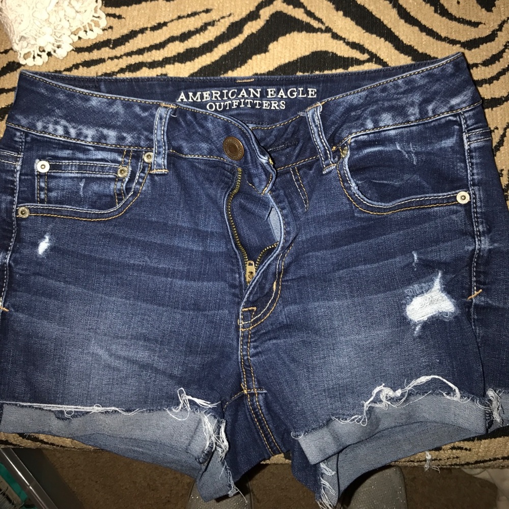 American eagle super stretch shorts high waist