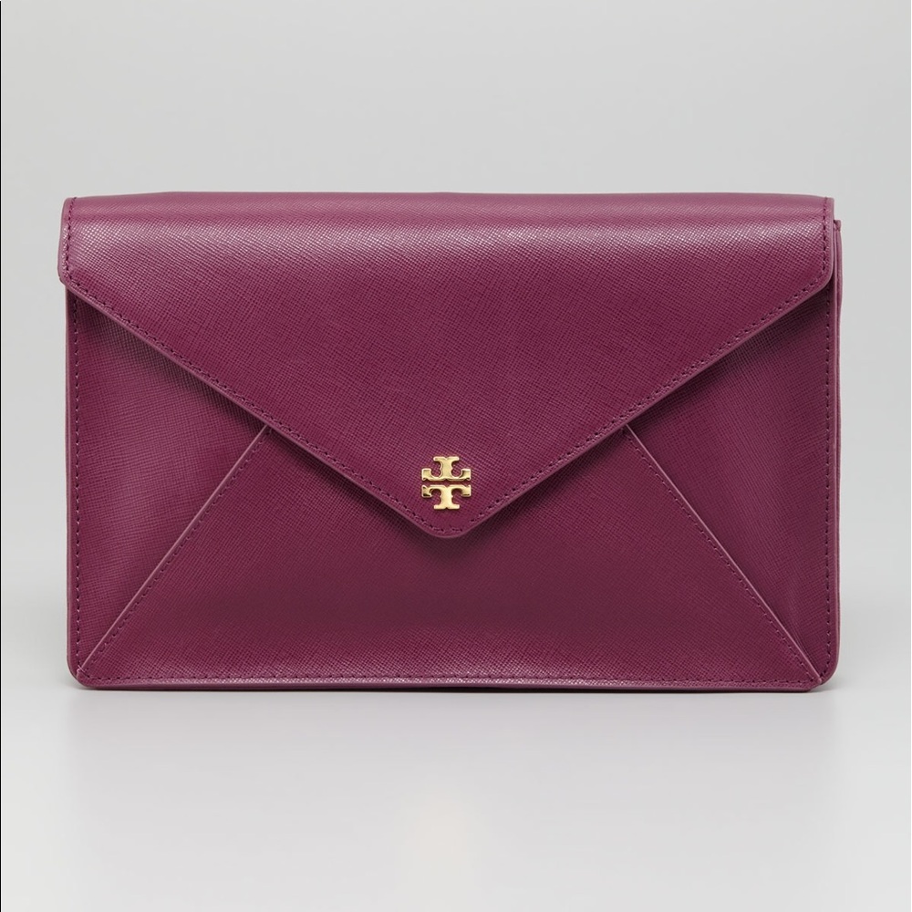 Tory Burch Robinson Large Envelope Clutch Bag