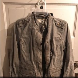 Lucky Brand Olive utility jacket