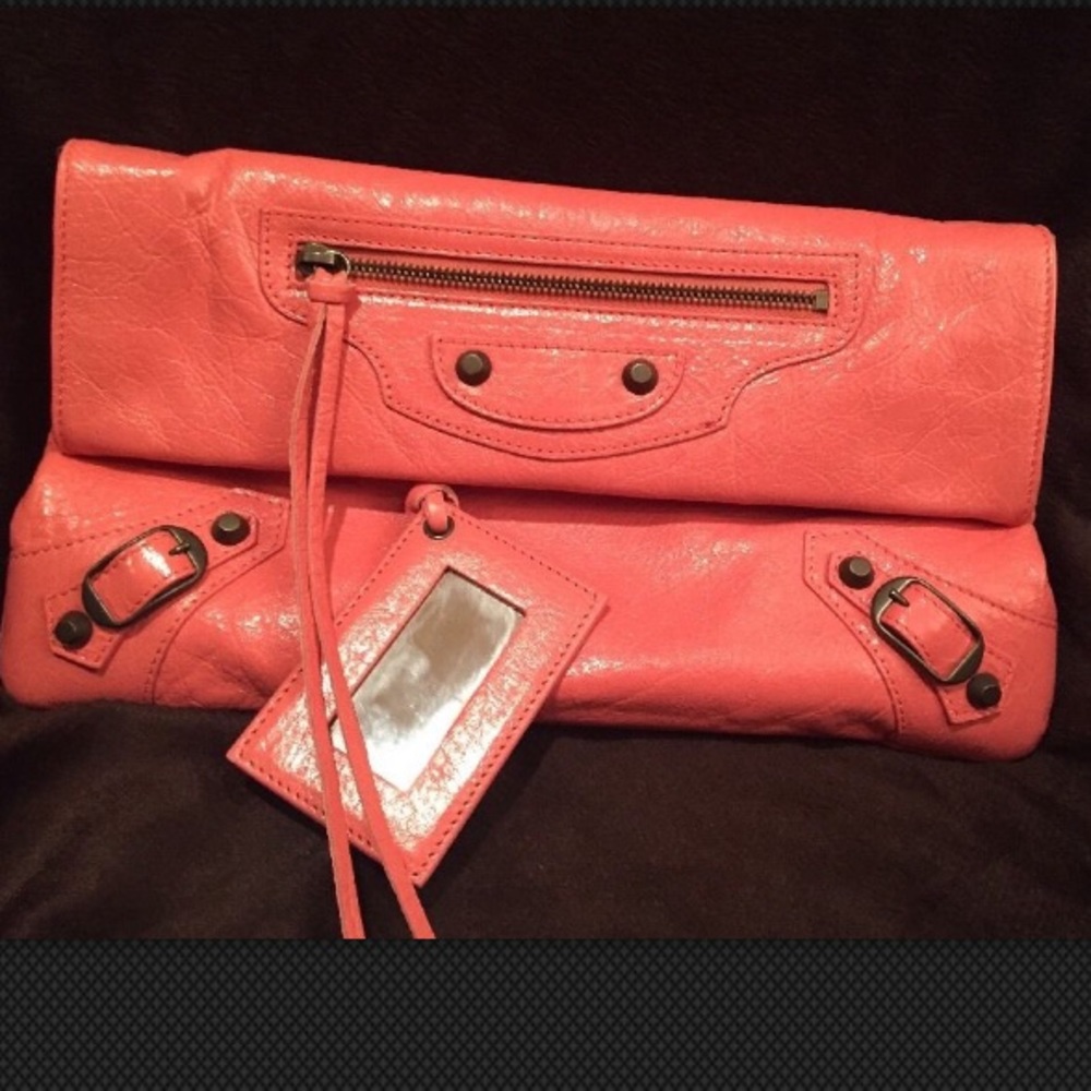 Balenciaga  Envelope Clutch n Strap - Retail $819
