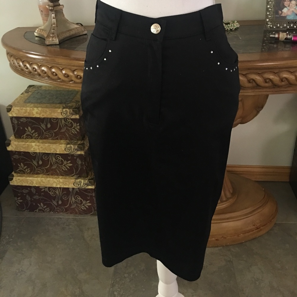 NEW!! BLACK PENCIL SKIRT