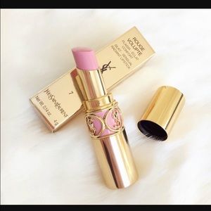 YSL Rouge Volupte #7 lingerie pink