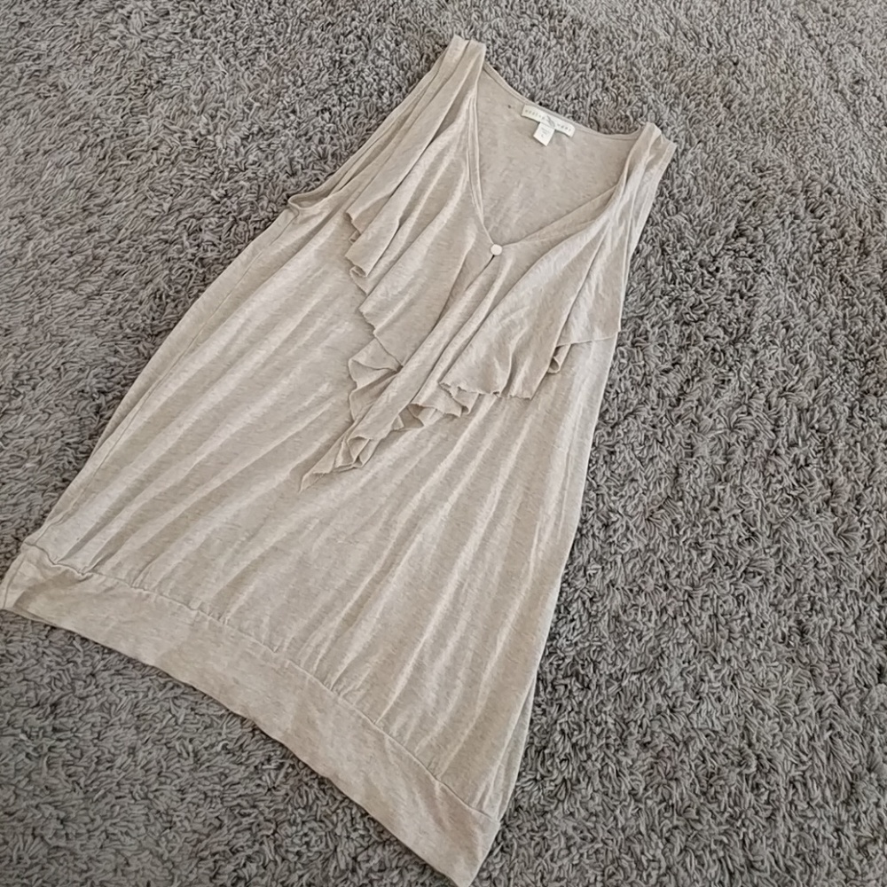 Ruffled tank