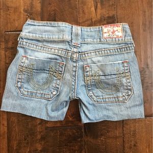 True religion jean shorts