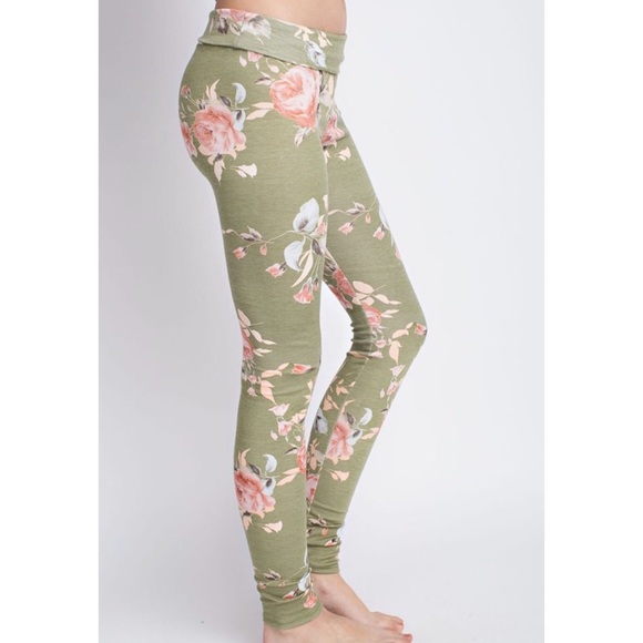 Floral leggings - Picture 5 of 7