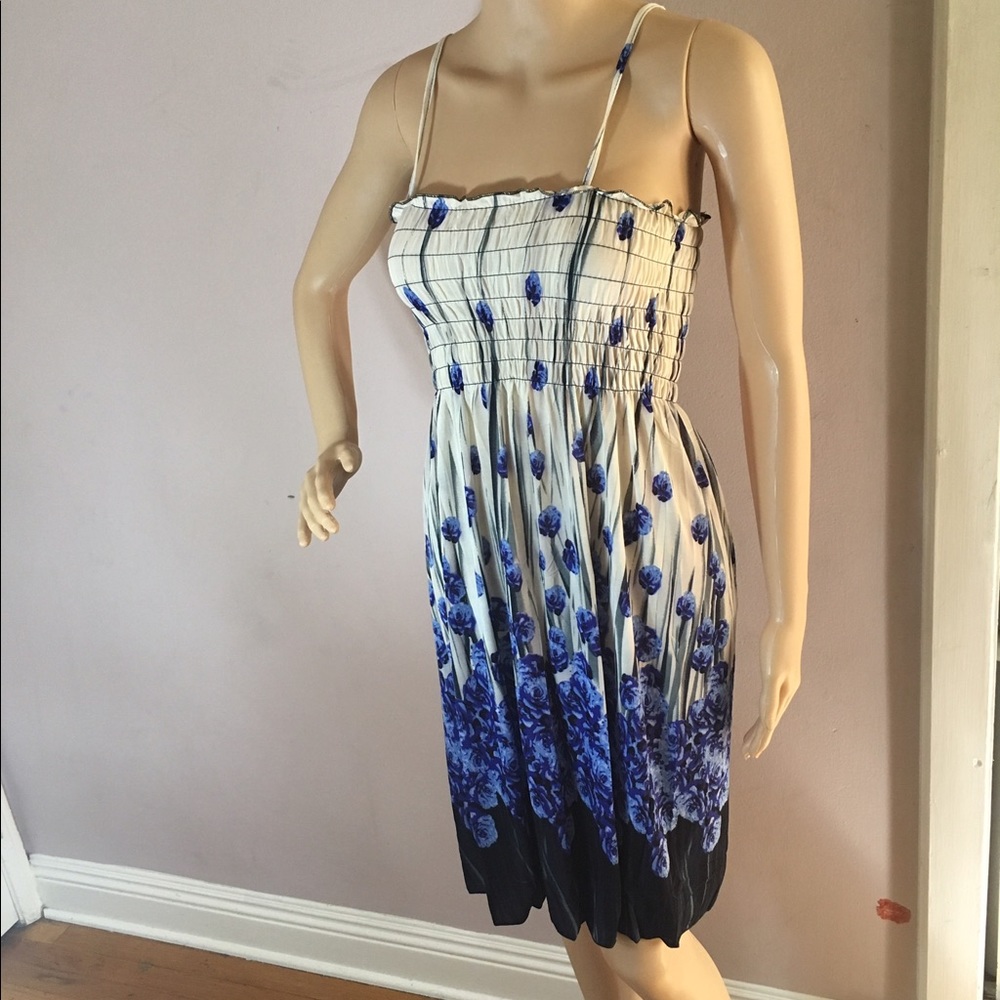 Summer fashion design sun dress.