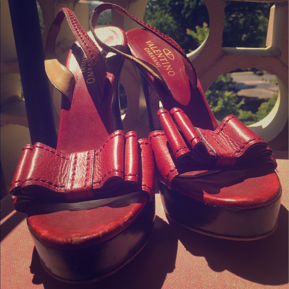 Valentino Garavani Leather High Heels