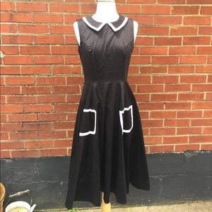Retro style pocket dress