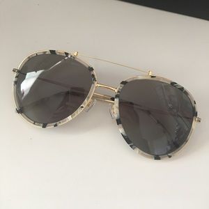 Kendall + Kylie Jules Aviator Sunglasses 57mm
