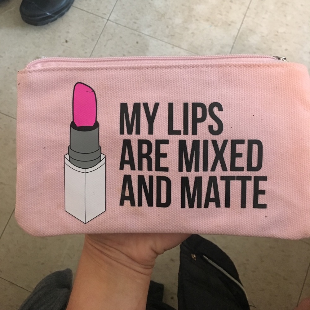 Travel size make up bag