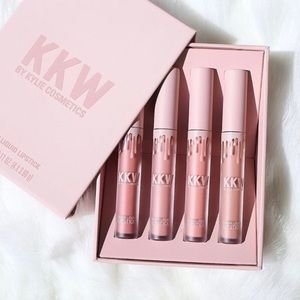 KKW X KYLIE Lip gloss set