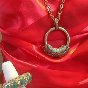 🔥 Lia Sophia Necklace and Ring set -- LOW Price!