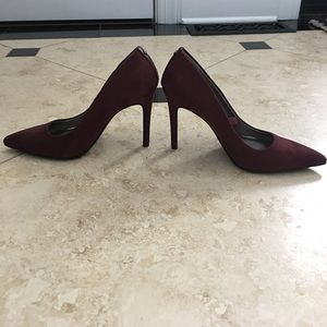 Sam & Libby Maroon Heels.