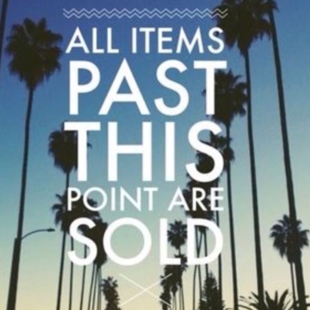Thanks for shopping my closet!!