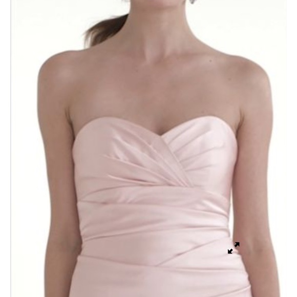 Short Stretch Satin Dress with Sweetheart Neckline F15615 ...