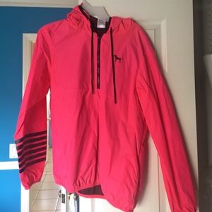 Pink windbreaker