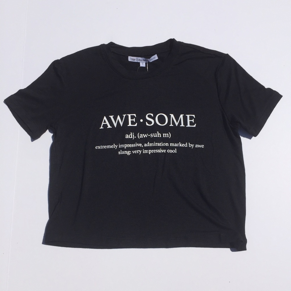 "Awesome" definition tee