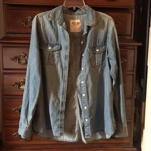 Jean Button Down Shirt