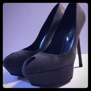 Sergio Rossi Platform Peep Toe Pump