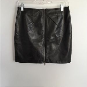 Forever 21 Leather Skirt
