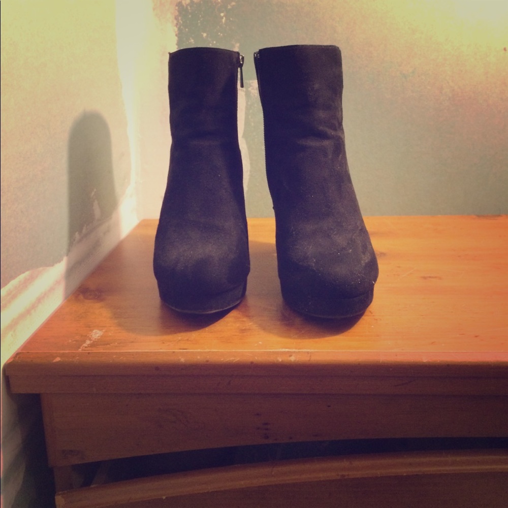 Black heels